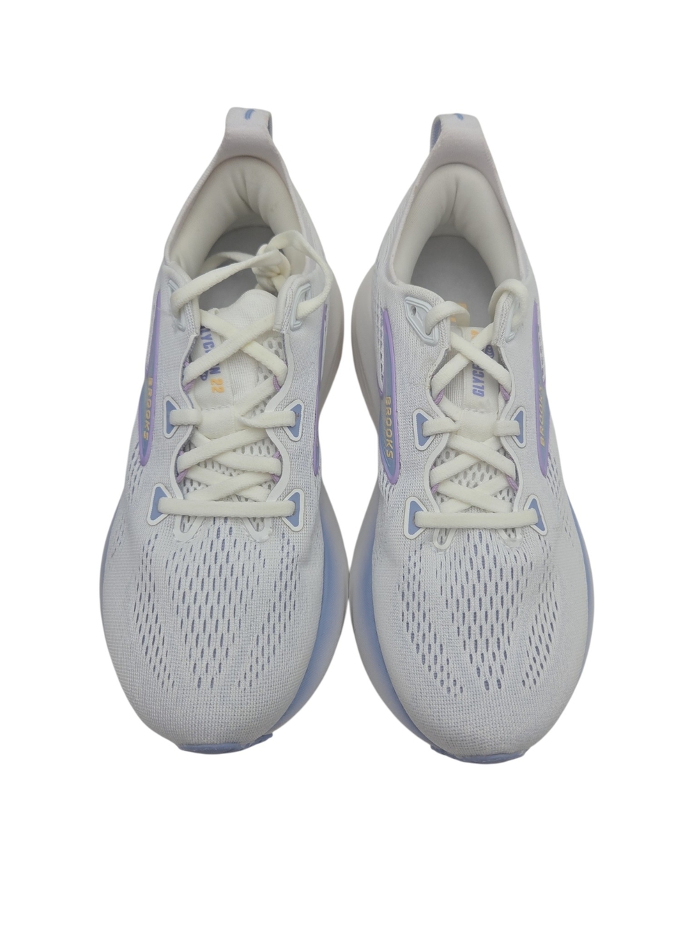 Brooks Women's Glycerin 22 White Lavender Running Shoes Size 7 - Picture 3 of 7